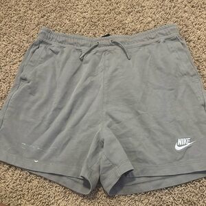 Green Nike Lounge Shorts